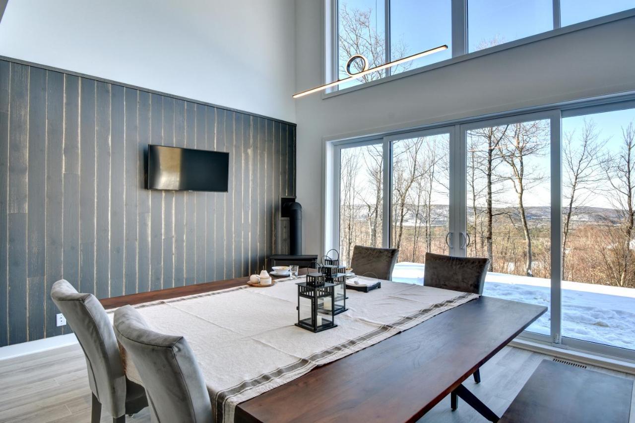 Chalet Serenity - Mont Tremblant Ski - Spa Sauna Wifi Tv Privet Chic Modern House Villa La Conception Екстериор снимка