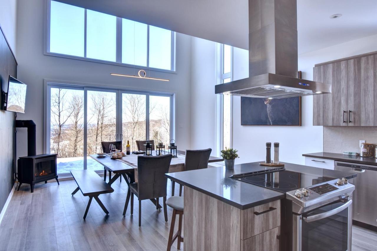 Chalet Serenity - Mont Tremblant Ski - Spa Sauna Wifi Tv Privet Chic Modern House Villa La Conception Екстериор снимка