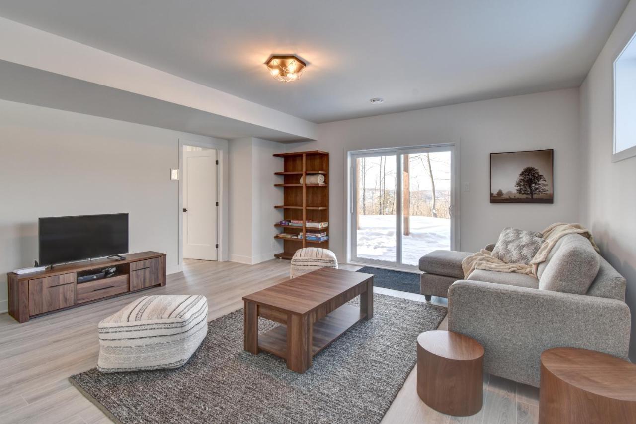 Chalet Serenity - Mont Tremblant Ski - Spa Sauna Wifi Tv Privet Chic Modern House Villa La Conception Екстериор снимка